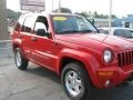 2004 Flame Red Jeep Liberty Limited 4x4  photo #4