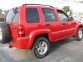 2004 Flame Red Jeep Liberty Limited 4x4  photo #5