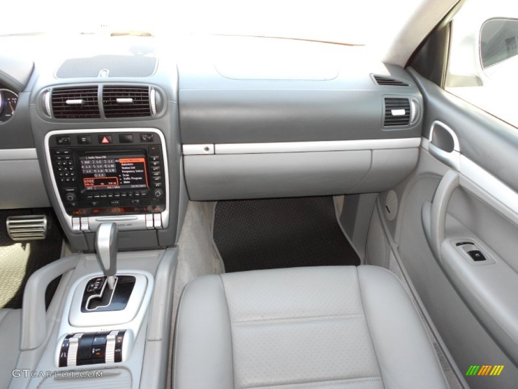 Stone/Steel Grey Interior 2005 Porsche Cayenne Turbo Photo #51463227