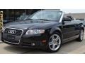 2008 Brilliant Black Audi A4 2.0T quattro Cabriolet  photo #2