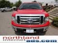 2011 Race Red Ford F150 XLT SuperCrew 4x4  photo #2