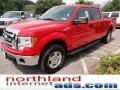 2011 Race Red Ford F150 XLT SuperCrew 4x4  photo #3