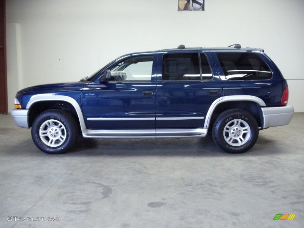 Patriot Blue Pearlcoat 2003 Dodge Durango SLT 4x4 Exterior Photo #51464283