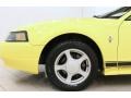 2002 Zinc Yellow Ford Mustang V6 Coupe  photo #19