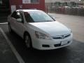 2007 Taffeta White Honda Accord SE V6 Sedan  photo #7