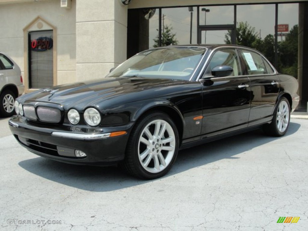 Ebony Black 2004 Jaguar XJ XJR Exterior Photo #51464619