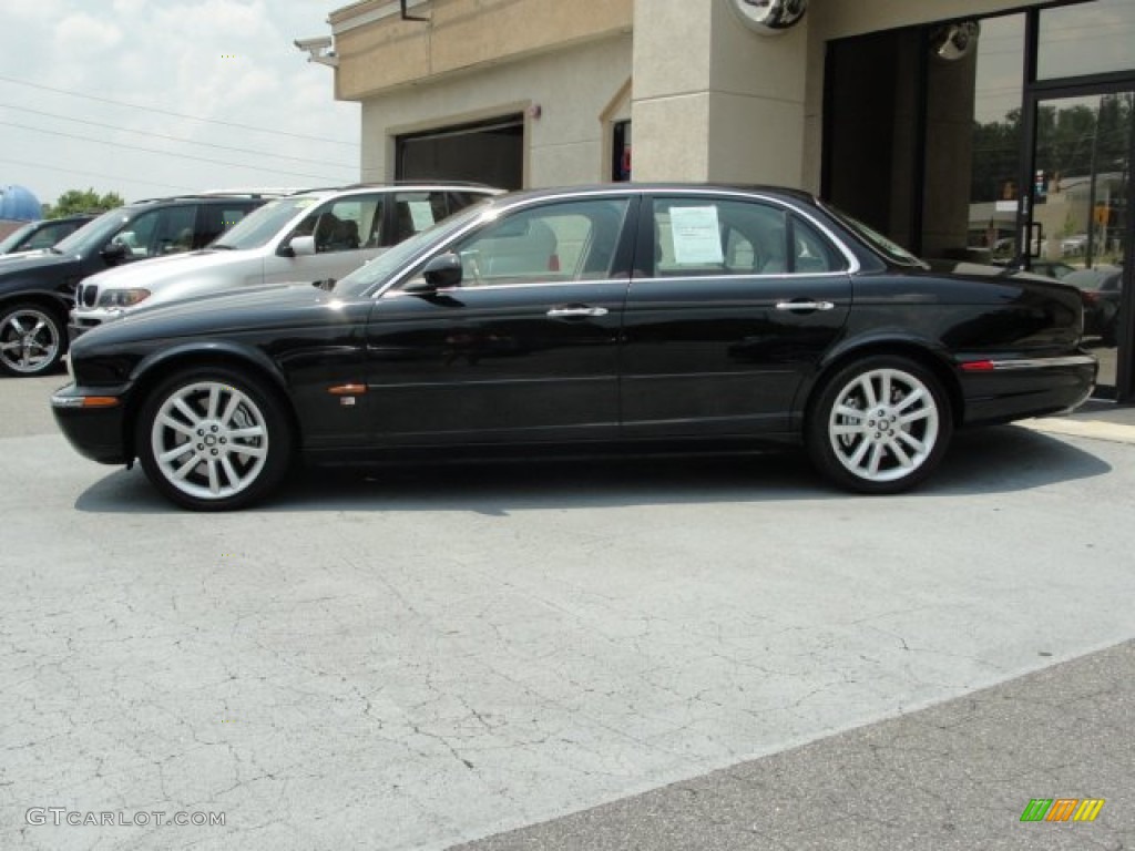 Ebony Black 2004 Jaguar XJ XJR Exterior Photo #51464634