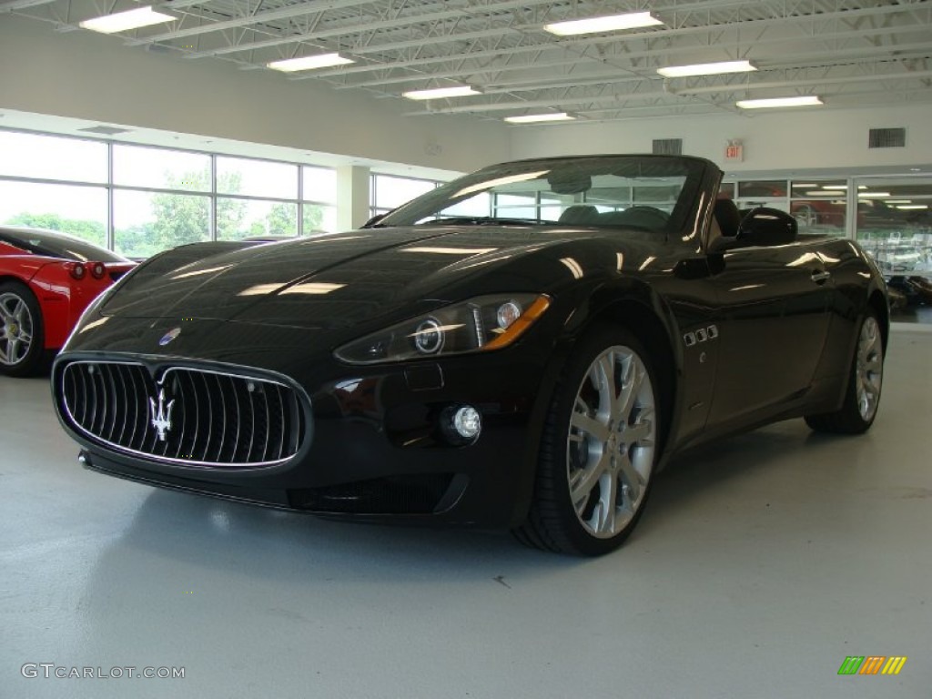 Nero (Black) 2011 Maserati GranTurismo Convertible GranCabrio Exterior Photo #51465015