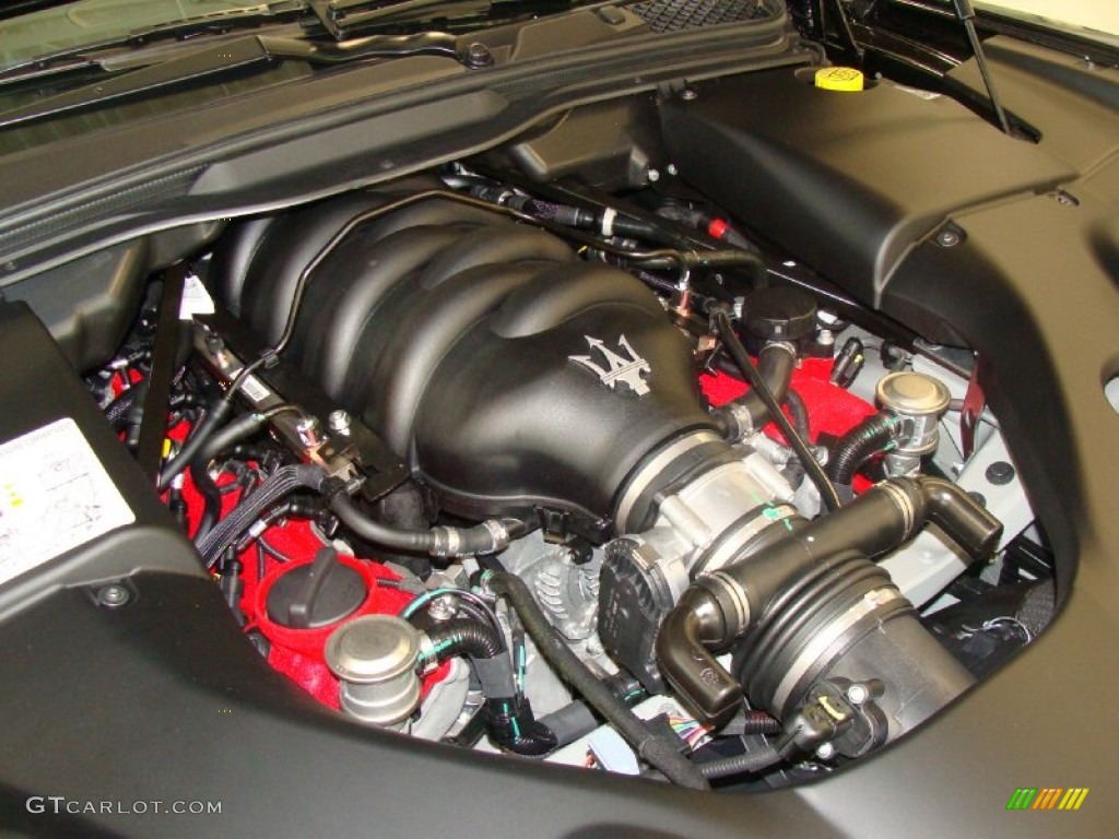 2011 Maserati GranTurismo Convertible GranCabrio 4.7 Liter DOHC 32-Valve VVT V8 Engine Photo #51465189