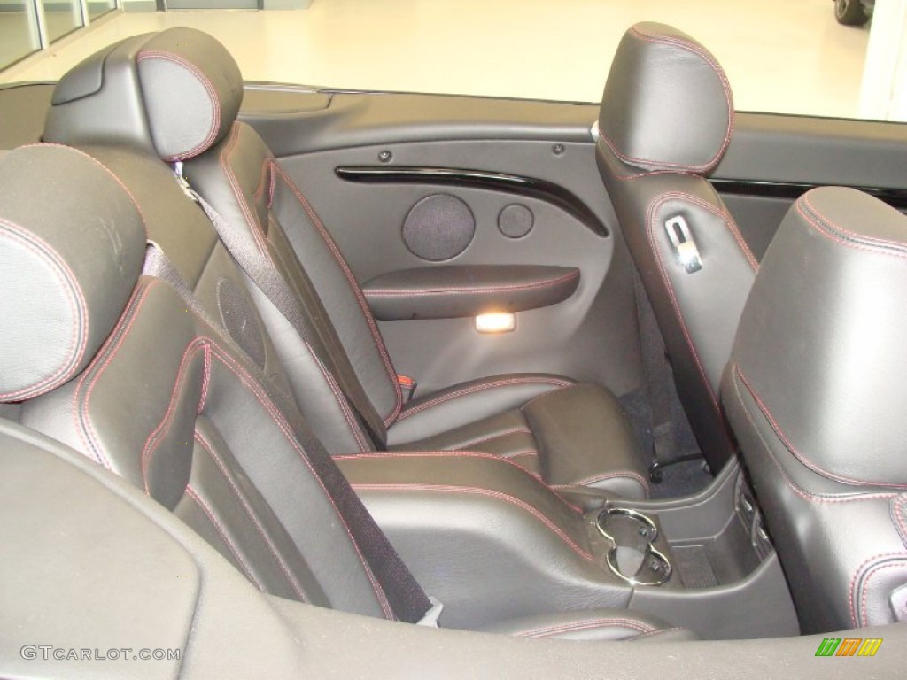 Nero Interior 2011 Maserati GranTurismo Convertible GranCabrio Photo #51465222