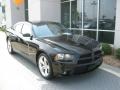 2011 Brilliant Black Crystal Pearl Dodge Charger R/T Road & Track  photo #4
