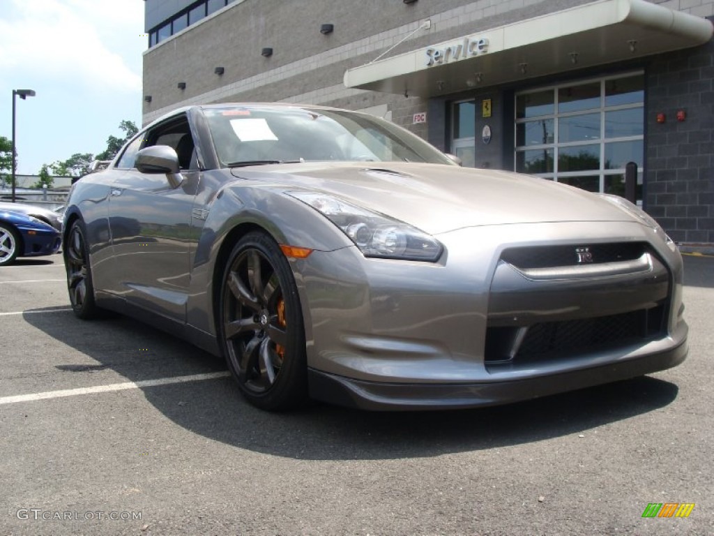 Gun Metallic 2010 Nissan GT-R Premium Exterior Photo #51465531