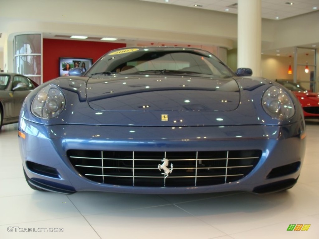 Blue 2005 Ferrari 612 Scaglietti F1A Exterior Photo #51466095
