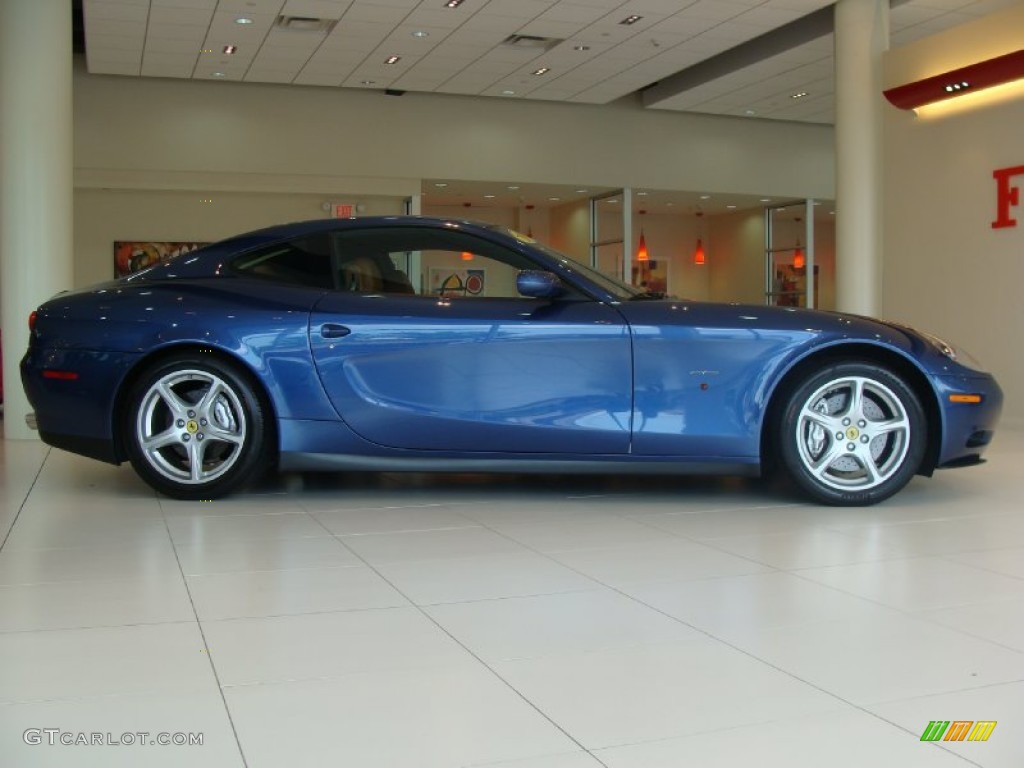 Blue 2005 Ferrari 612 Scaglietti F1A Exterior Photo #51466122