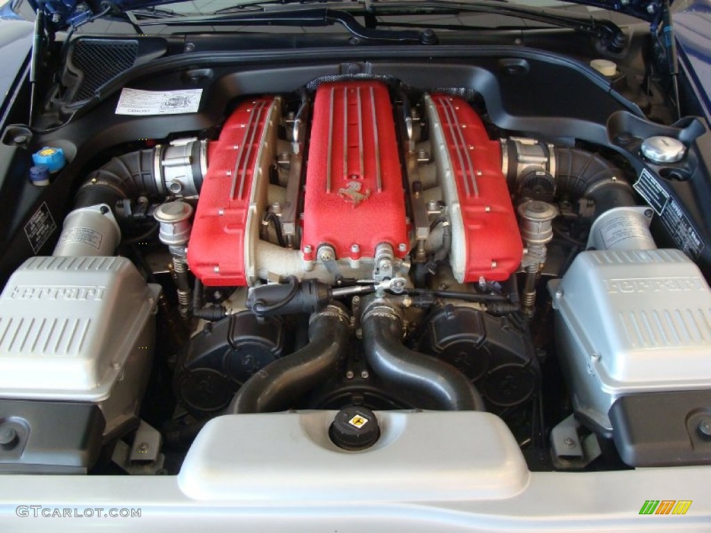 2005 Ferrari 612 Scaglietti F1A 5.7 Liter DOHC 48-Valve V12 Engine Photo #51466266