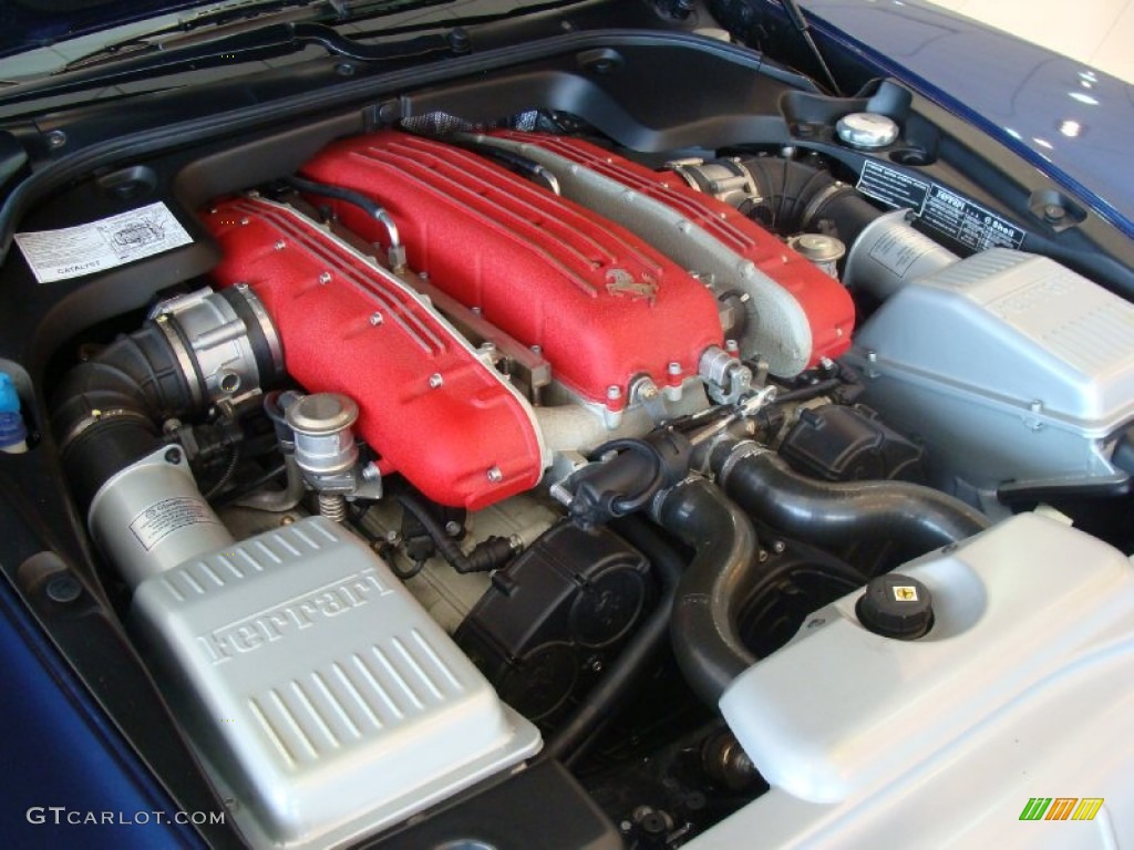 2005 Ferrari 612 Scaglietti F1A 5.7 Liter DOHC 48-Valve V12 Engine Photo #51466278