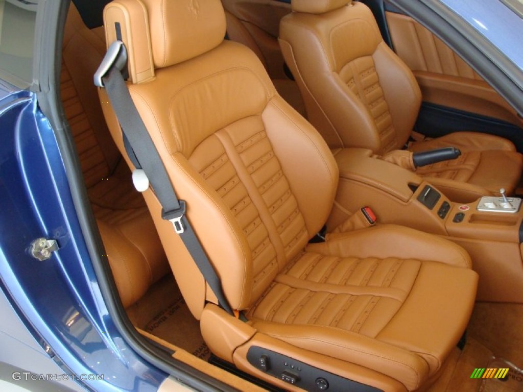 Tan Interior 2005 Ferrari 612 Scaglietti F1A Photo #51466353