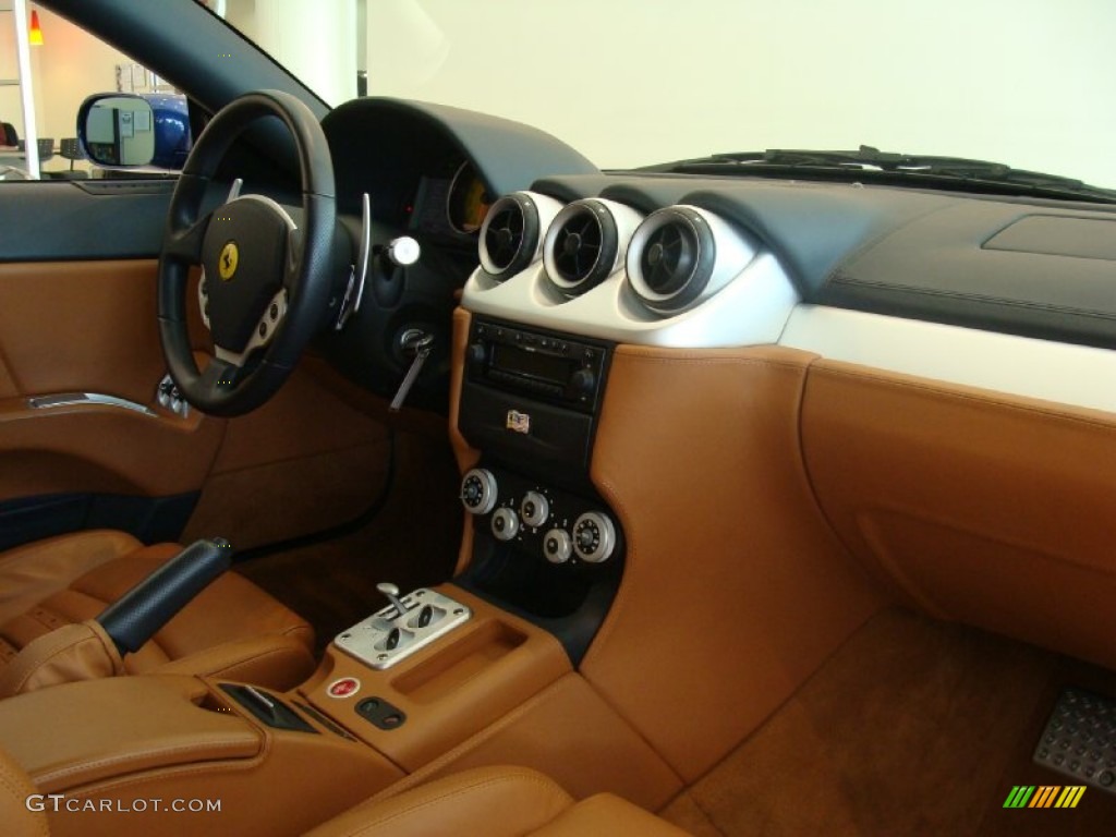 2005 Ferrari 612 Scaglietti F1A Tan Dashboard Photo #51466368
