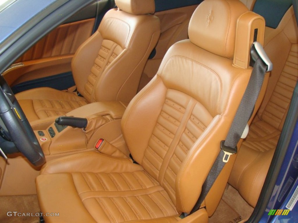 Tan Interior 2005 Ferrari 612 Scaglietti F1A Photo #51466435