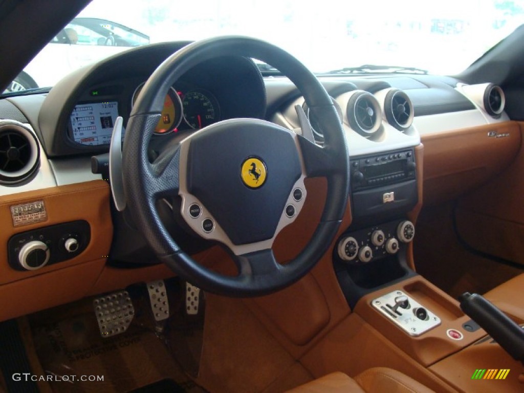 2005 Ferrari 612 Scaglietti F1A Tan Dashboard Photo #51466443