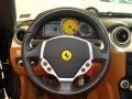 2005 Ferrari 612 Scaglietti Tan Interior Steering Wheel Photo