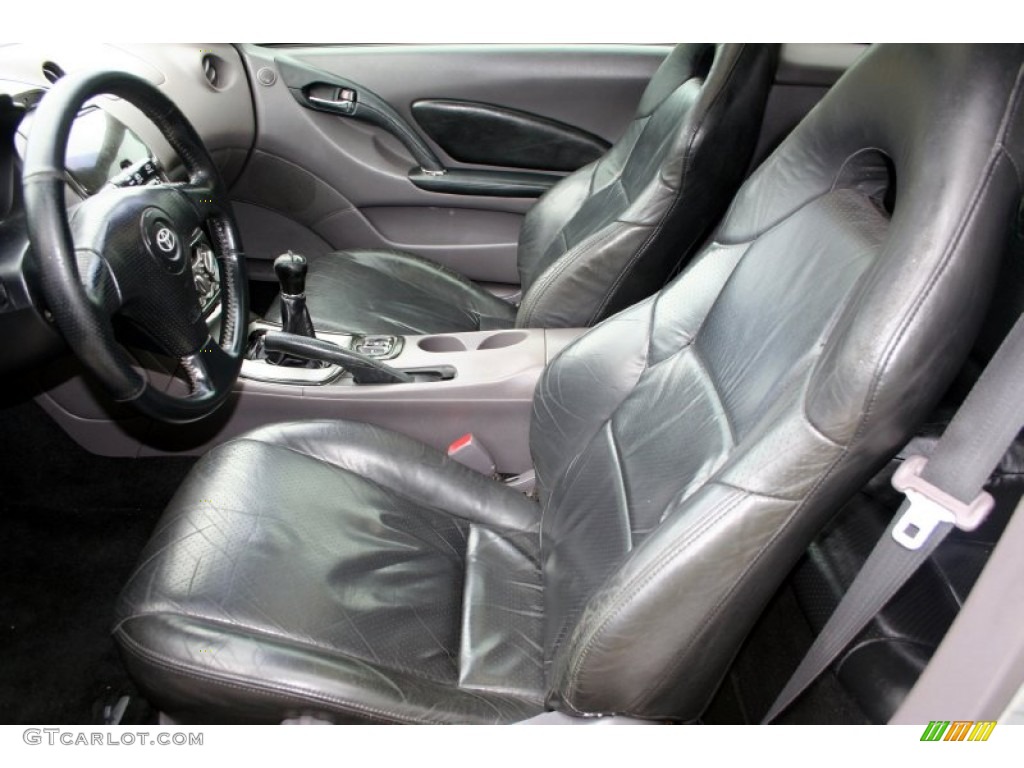 Black Interior 2001 Toyota Celica GT-S Photo #51466488
