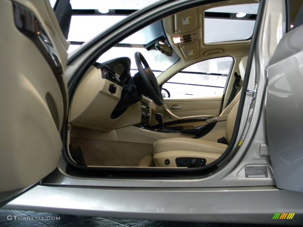 2008 3 Series 328xi Sedan - Platinum Bronze Metallic / Beige photo #11