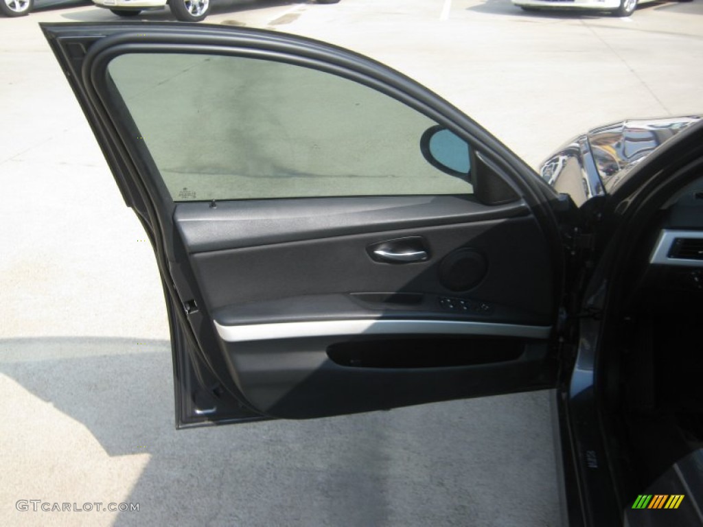 2007 3 Series 328i Sedan - Space Gray Metallic / Black photo #17