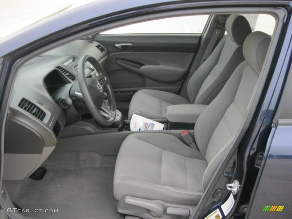 Gray Interior 2010 Honda Civic LX Sedan Photo #51468504