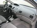 Gray 2010 Honda Civic LX Sedan Dashboard