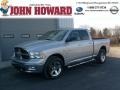 2011 Bright Silver Metallic Dodge Ram 1500 Big Horn Quad Cab 4x4  photo #1