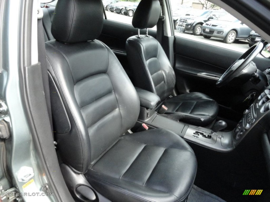 Black Interior 2003 Mazda MAZDA6 i Sedan Photo #51471243