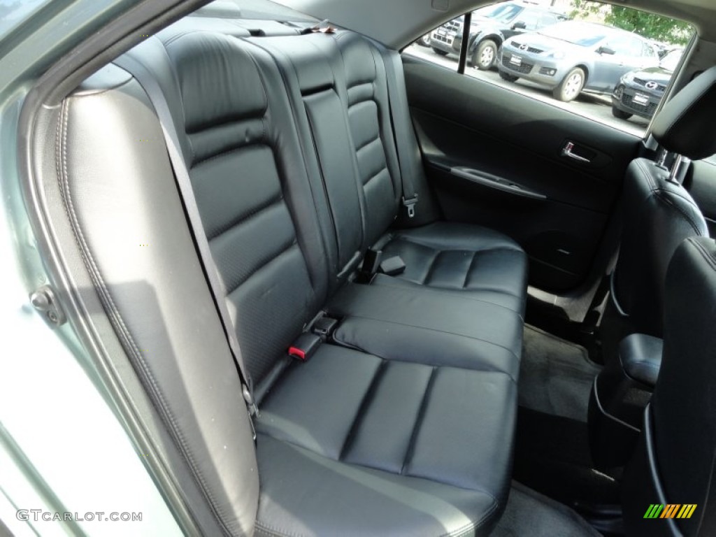 Black Interior 2003 Mazda MAZDA6 i Sedan Photo #51471252