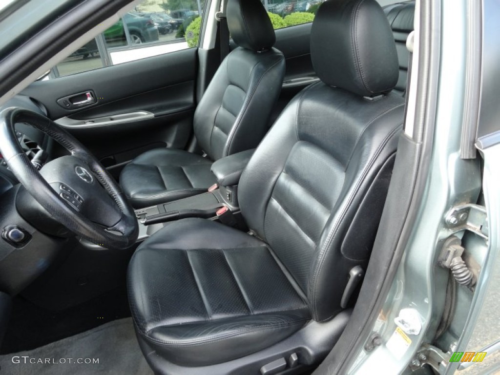Black Interior 2003 Mazda MAZDA6 i Sedan Photo #51471312