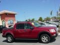 2007 Red Fire Ford Explorer Sport Trac XLT  photo #2
