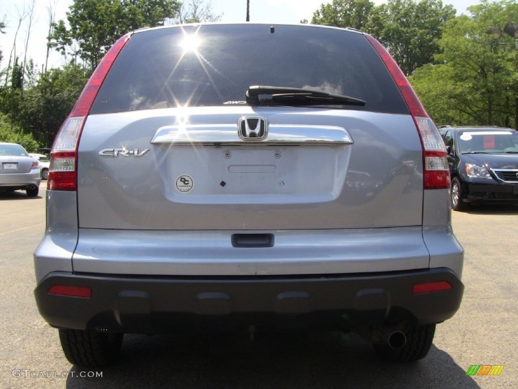 2008 CR-V EX-L 4WD - Glacier Blue Metallic / Gray photo #10