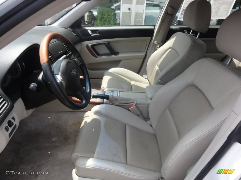 Taupe Interior 2005 Subaru Outback 3.0 R L.L. Bean Edition Wagon Photo #51471966
