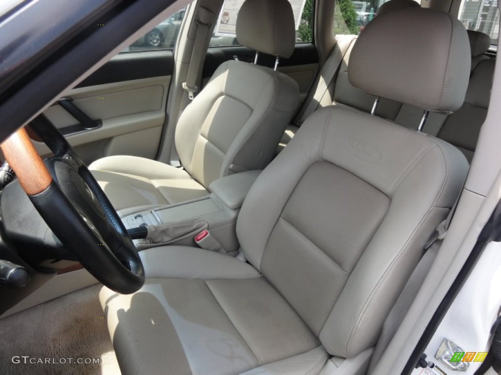 Taupe Interior 2005 Subaru Outback 3.0 R L.L. Bean Edition Wagon Photo #51471975
