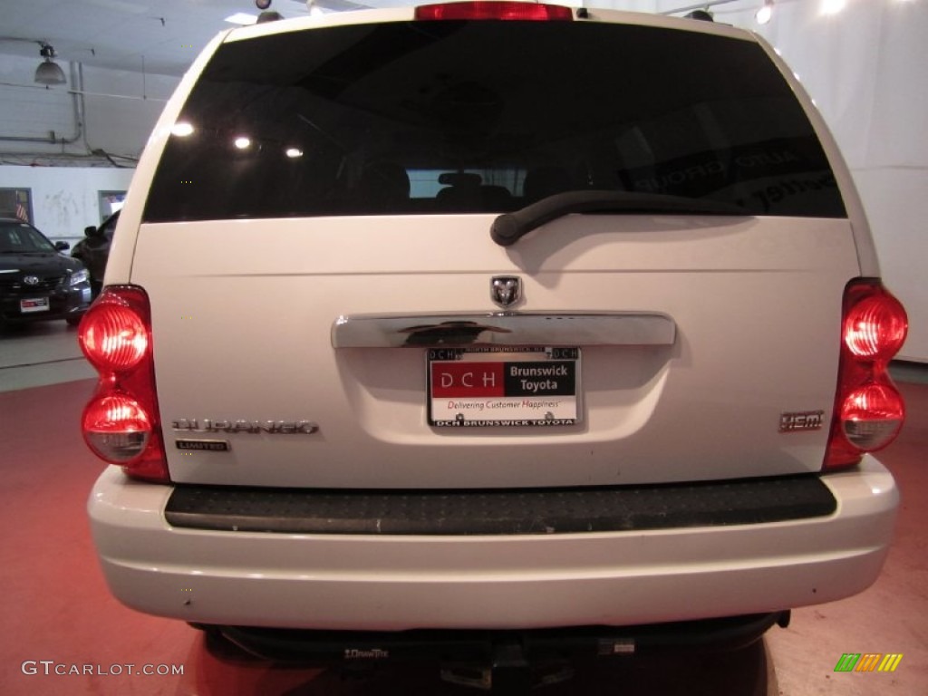 2004 Durango Limited 4x4 - Bright White / Medium Slate Gray photo #5