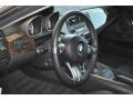 Black 2007 BMW Z4 3.0si Coupe Steering Wheel