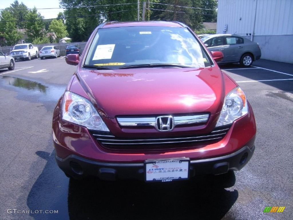 2008 CR-V EX-L 4WD - Tango Red Pearl / Gray photo #3