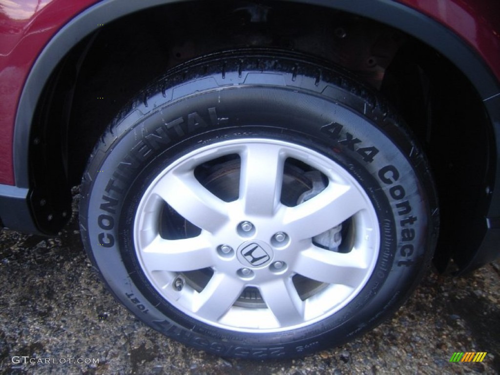 2008 CR-V EX-L 4WD - Tango Red Pearl / Gray photo #11