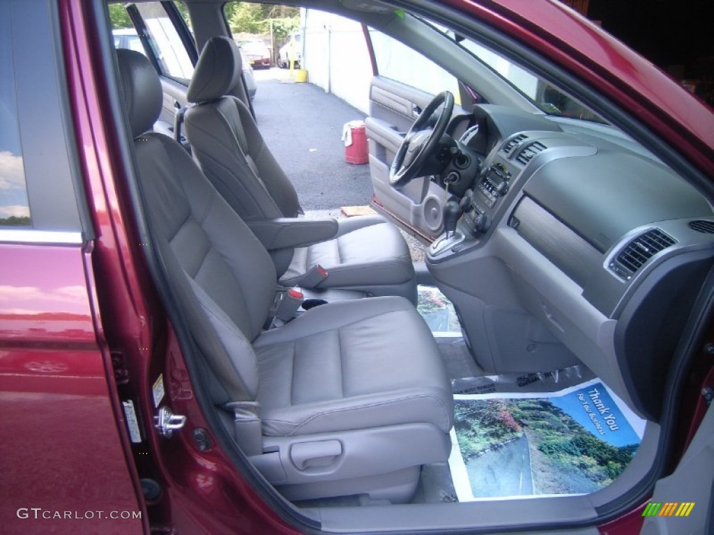 2008 CR-V EX-L 4WD - Tango Red Pearl / Gray photo #15