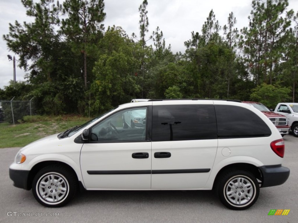 Stone White 2005 Dodge Caravan SE Exterior Photo #51476190