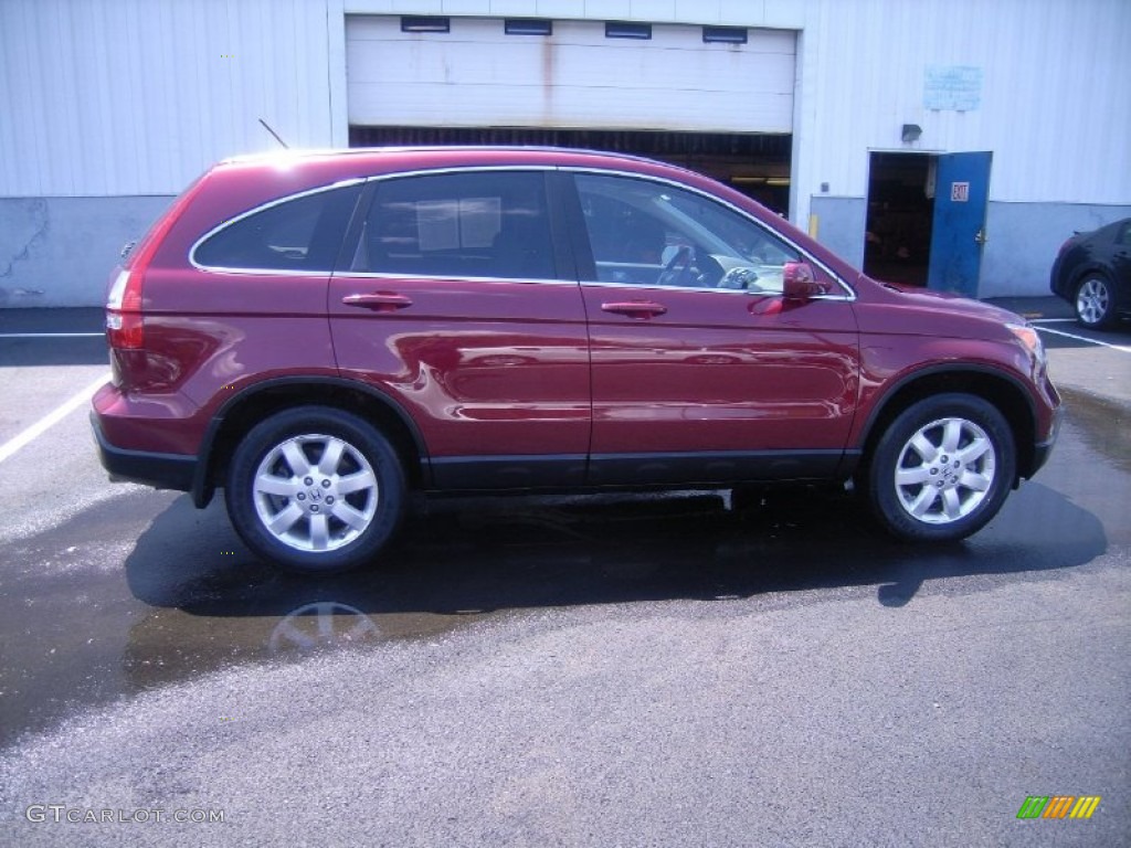 2008 CR-V EX-L 4WD - Tango Red Pearl / Gray photo #31