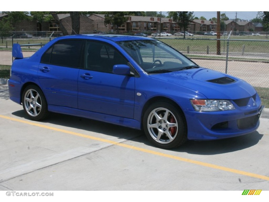 Blue By You 2003 Mitsubishi Lancer Evolution VIII Exterior Photo #51476679