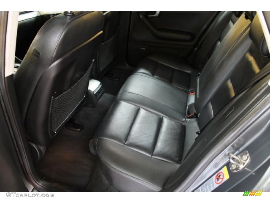 Black Interior 2008 Audi A4 3.2 quattro Avant Photo #51477678