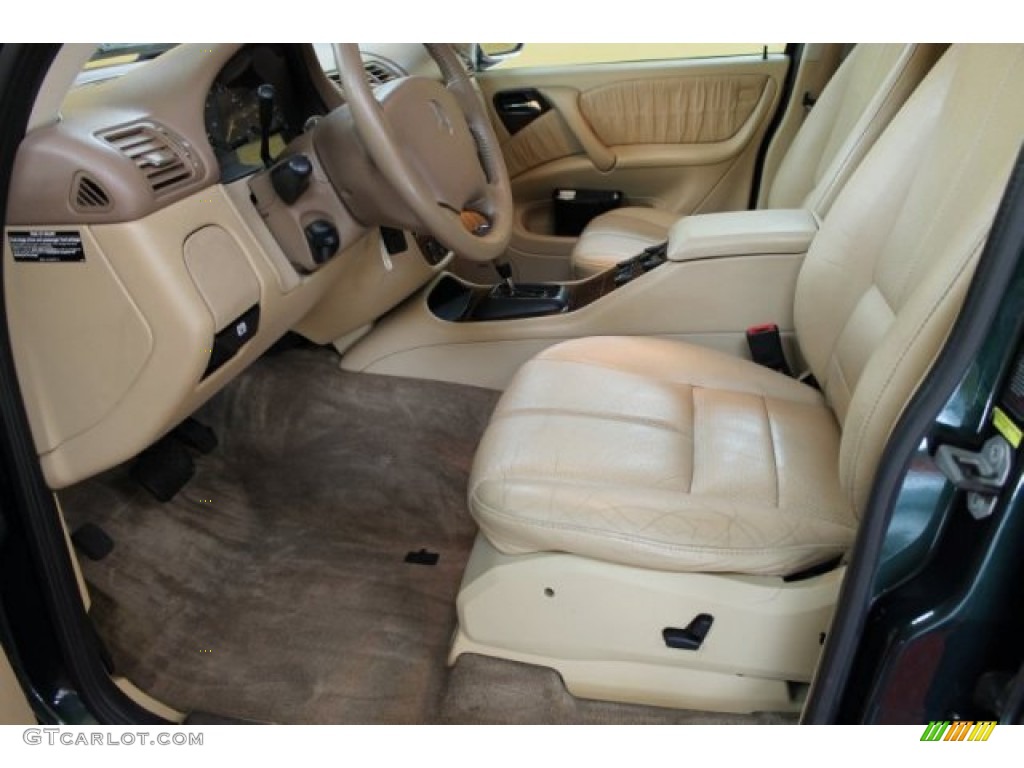 2001 ML 320 4Matic - Cypress Green Metallic / Java photo #11