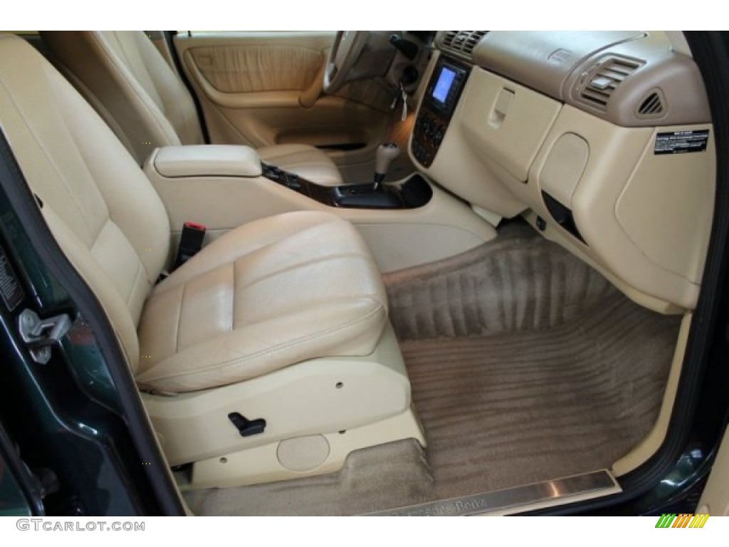 2001 ML 320 4Matic - Cypress Green Metallic / Java photo #15