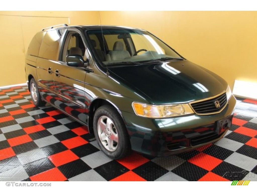 Dark Emerald Pearl Honda Odyssey